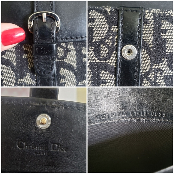 **SOLD** Authentic Pre-owned Vintage Dior Diorissimo Flap Wallet - Picture 14 of 15